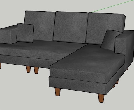 家具、内装の3Dモデリングを丁寧に作成します 家具や内装のイメージを3Dでわかりやすく形にします。 イメージ1