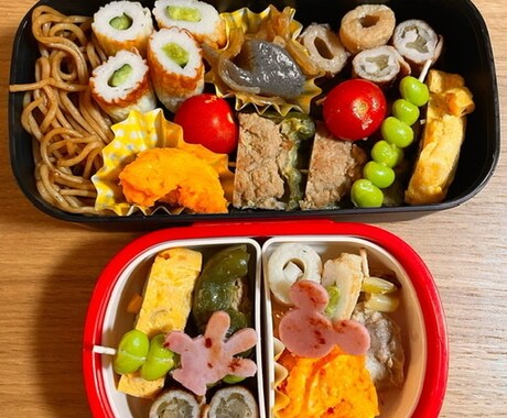 短時間！見た目も綺麗なお弁当作りの相談に乗ります これから始まるお弁当作りに悩まれている方必見です！ イメージ1