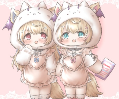 SDキャラぬいぐるみのようなイラスト描きます SNSやブログ、YouTube等にご使用いただけます！ イメージ2