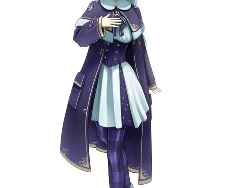 TRPG、ゲーム、Vtuber用の立ち絵を描きます オリジナリティ溢れるキャラクターを制作いたします イメージ2