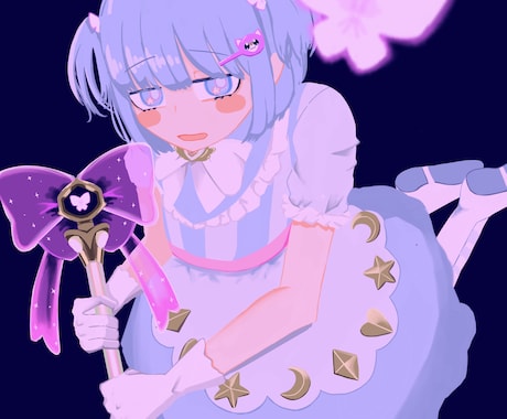 イラスト制作いたします かわいい～ちょっと暗めのテイストが得意です イメージ1