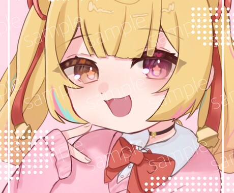 5名様限定お試し価格！注目されるアイコン描きます かわいいアイコンが欲しい方向け！！超かわいく描きます イメージ2