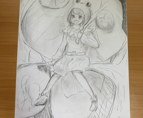 貴方だけにイラスト書きます かわいくてふわふわ系の女の子のイラストが得意です。他 可 イメージ1