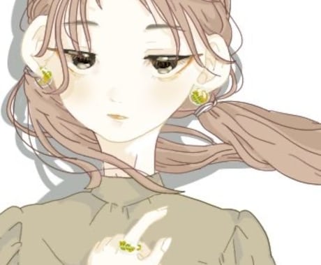 あなたのアクセサリーなどをイラストにします あなたの作品からイメージしてイラストに イメージ1
