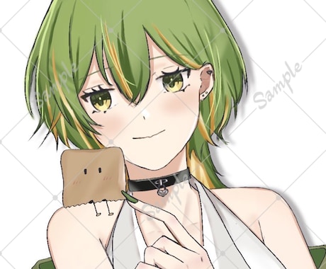 儚げなイラスト描きます 様々な用途に使えるイラスト描きます！！ イメージ1