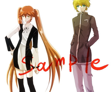 個性的！Vライバー・TRPG等の立ち絵描きます ☆商業利用可能！少年少女の立ち絵が欲しい方にぴったり☆ イメージ2