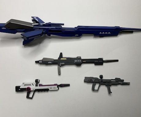 ガンプラ武器塗装やります モチベーションがなかなか上がらない武器類の塗装をします。 イメージ1
