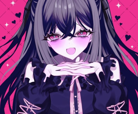 VtuberTRPG等キャラクター立ち絵制作します クールからカワイイまで色々なキャラクターを制作します✦ イメージ2