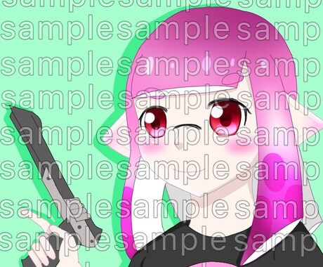 SNSのアイコンにお悩みの方にアイコン描きます 可愛い女の子のアイコンなどSNSで使いませんか？？ イメージ2