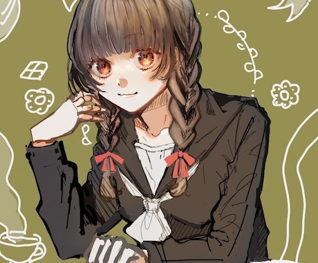 アイコン依頼 【即日 可能！】承ります あなたの好みのキャラを描かせてください！ イメージ1