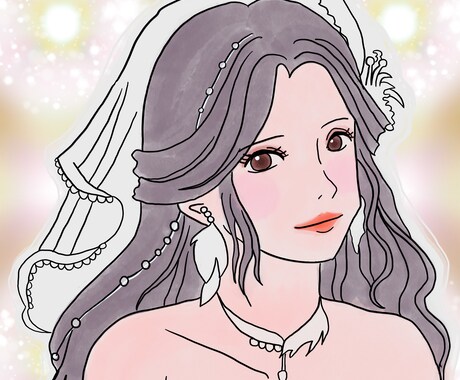 似顔絵制作なんでも最低価格で描き1ます えんぴつ×水彩タッチのイラストの依頼を大募集中です イメージ2