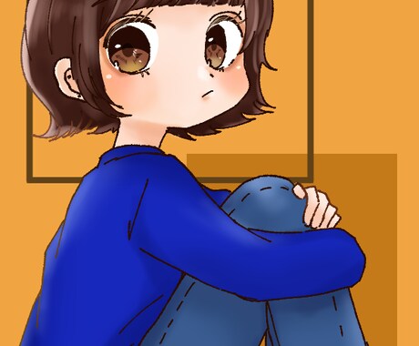 元デザイン科生がミニキャラアイコン描きます SNSで使えるアイコンを作成します。 イメージ2