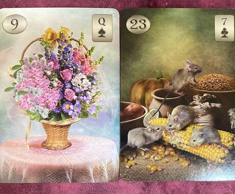 ルノルマンカードであなたの迷いを解決します どっちがいいか決められないことをカードが教えてくれます！ イメージ2