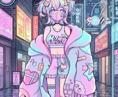 イラストや設計のレイアウトまで幅広くお仕事します 基本的なイラスト（キャラ含む）やパース等を制作 イメージ1