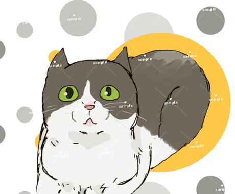 動物をゆる可愛く描きます 【動物好きさん必見！】商用利用可/プレゼントや記念日に！ イメージ2