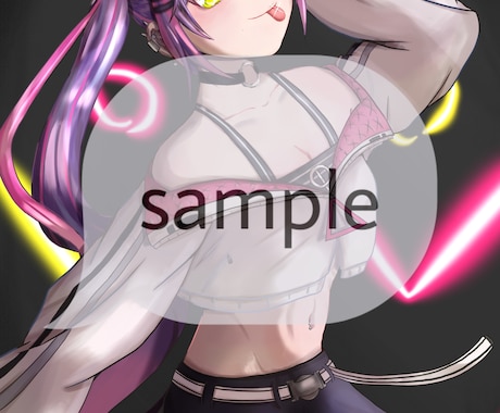 高解像度キャライラスト描きます イメージ1