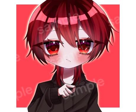 刺さる人には刺さる?!ちびキャライラスト描きます サンプル不足の為最安値!!ぜひこの機会にご依頼を! イメージ2