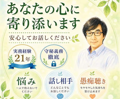 仕事・職場の悩みから、あなた自身を取り戻します 実務経験21年の実績を元に、現状をまとめ、解決方法を導きます イメージ1