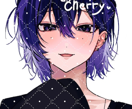 アイコン、1枚絵描きます かわいい系からかっこいい系も描きます！ イメージ2