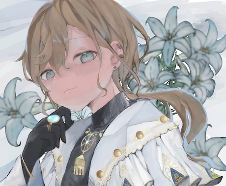歌ってみた、グッズなど使用出来る1枚絵を作成します 歌ってみたMV、サムネ、アイコン用イラスト描きます！ イメージ1