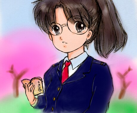 似顔絵を描きます モノクロ/水彩/色鉛筆/デジタル イメージ2