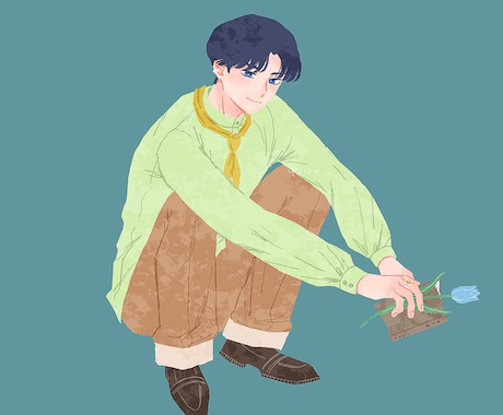 SNSアイコンや一枚絵などのイラストを描きます オリジナルのアイコンで差をつけてみませんか？ イメージ2