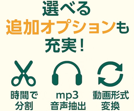 動画の不要な時間をカットするトリミング編集します 【不要時間をカット！】文字起こし・容量削減に最適 イメージ2