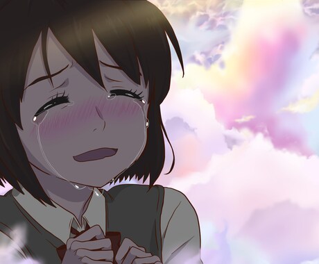 商用可！美麗イラスト✨ご要望に合わせて描きます かわいい笑顔と美しい髪の毛、背景が得意です。繊細な塗り イメージ2