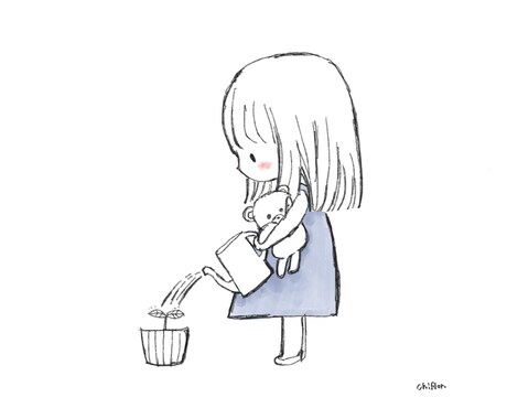 温かい、可愛いイラストをお描きします ほっこり温かい気持ちなれる絵をお届けします イメージ1