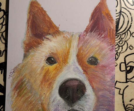 似顔絵、アート等なんでも描きます アナログ限定です任せてください愛犬や似顔絵、思い出の写真 イメージ2