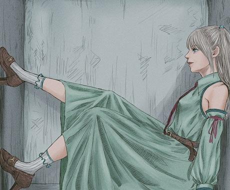 最低価格でイラスト作成します 初めましての方にも購入していただけるように最低価格にしました イメージ2