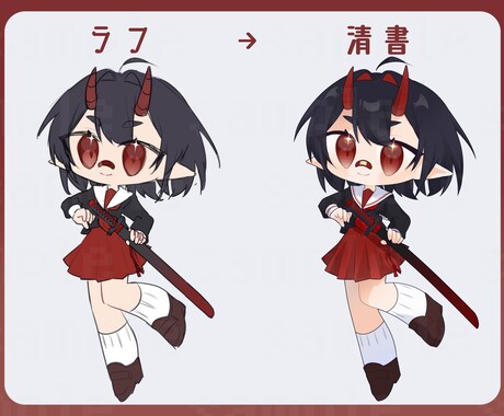ポップでかわいいデフォルメキャラクター製作します 商用利用可能で幅広い用途に使えるイラスト製作いたします！ イメージ2