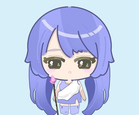 デジタルアートで可愛いミニキャラ描きます 自分だけのオリジナルミニキャラ作りませんか？ イメージ2
