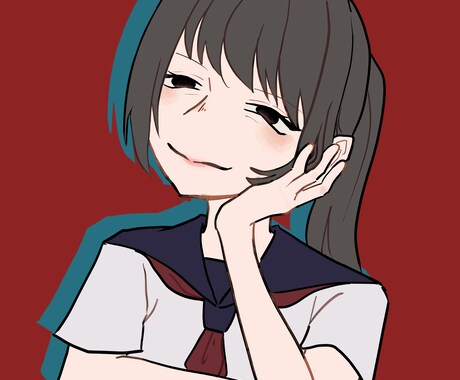 ポップ〜ダークなイラストまで！イラストお描きします SNS、アイコン、一枚絵、動画配信、サムネイルなど！ イメージ2