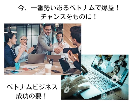 ベトナム進出・ビジネス展開について提案まとめます ベトナム在住マーケッターがビジネスコンサルします イメージ1