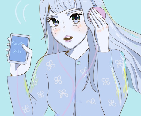 無料修正無制限！アイコン描きます あなたのアイコンをシンプルなタッチでお描きいたします！ イメージ2