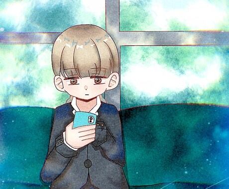 可愛い女の子を描きます 胸ら辺から全身まで承ります、ラフ等も無制限となっています イメージ2