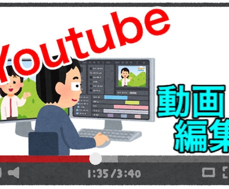 実績用に格安で動画編集します イメージ1