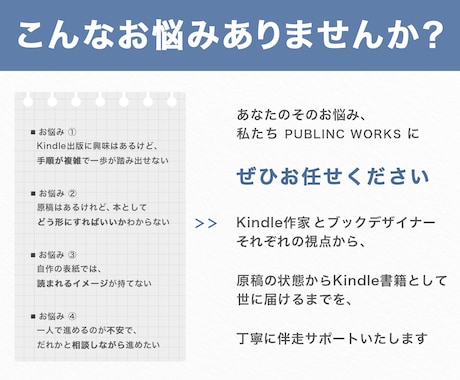 あなたの原稿を選ばれるKindle書籍へ仕上げます 〜著者の想いを本として世に届ける、出版伴走サービス〜 イメージ2