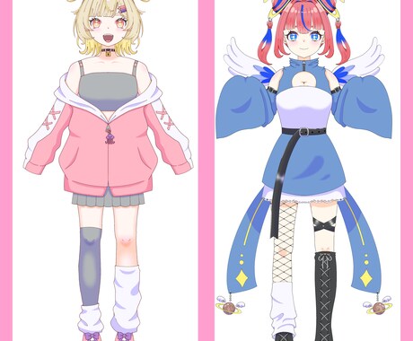 VTuberデビューのお手伝いします オリジナルのVTuberを作りませんか？ イメージ2