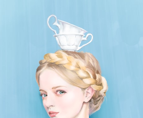 リアル調なSNSアイコンを描きます インパクトのある自画像をアイコンにしませんか？ イメージ2
