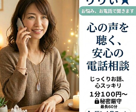 心がふわっと軽くなる。あなたの本音に寄り添います 心を軽くするライフメンター　～人生の伴走者～ イメージ1