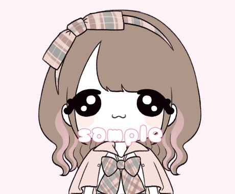 ゆるふわテイストのかわいい似顔絵描きます ゲームのアバターをつくる感覚でどうぞ！ イメージ2