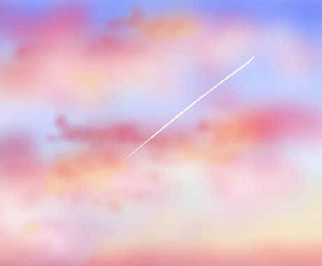 ゆめかわいいあなたの空のイラスト描きます 空想上でもOK！貴方だけの空を描きます！ イメージ1