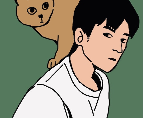 写真から似顔絵・人物イラストかきます イメージ1