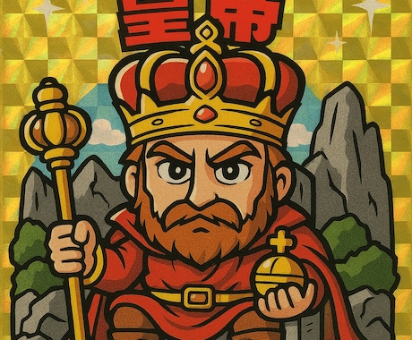 AIで簡単！ビックリマン風のイラスト作成教えます ChatGPTを使ってビックリマン風のイラストを生成できます イメージ1