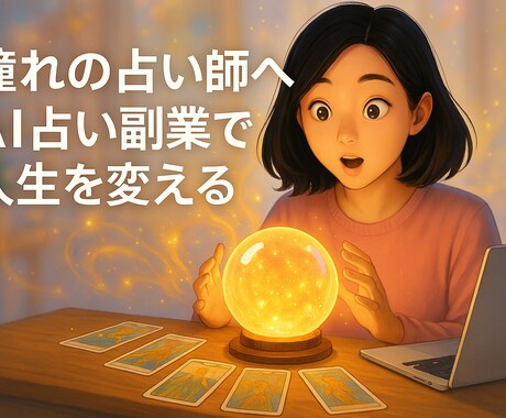 AI占い副業完全版｜初心者でも高収入狙えます 試行錯誤で掴んだ！挫折知らずの年収○○○万円達成法を全公開 イメージ1