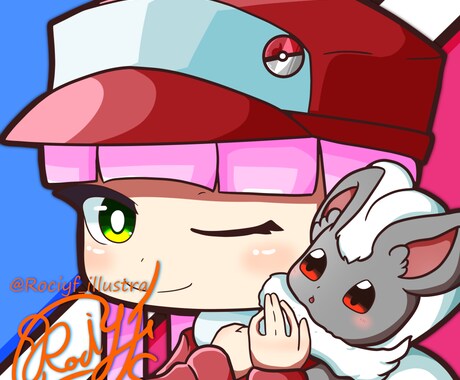 SDキャラ/バストアップアイコン描きます 思わず他人の目に留まるような、愛らしいキャラアイコンを イメージ2