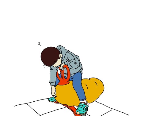 写真をいただき、作例のようなイラストを描きます ご家族やおもいがけないひとときの思い出をイラストに。 イメージ2