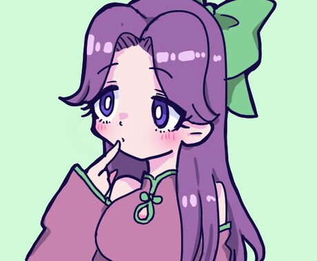 あなたのアイコンを描きます あなた好みのキャラクターや似顔絵を描きます イメージ2